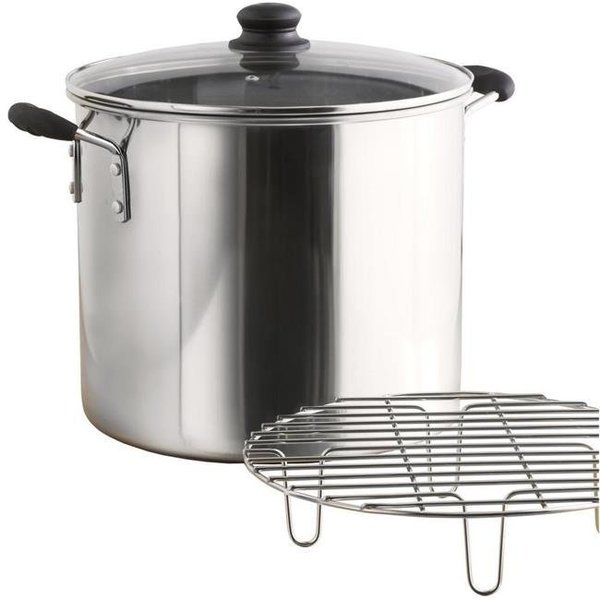 Finalcut 8 qt. Stainless Steel Tamale & Seafood Steamer FI283050